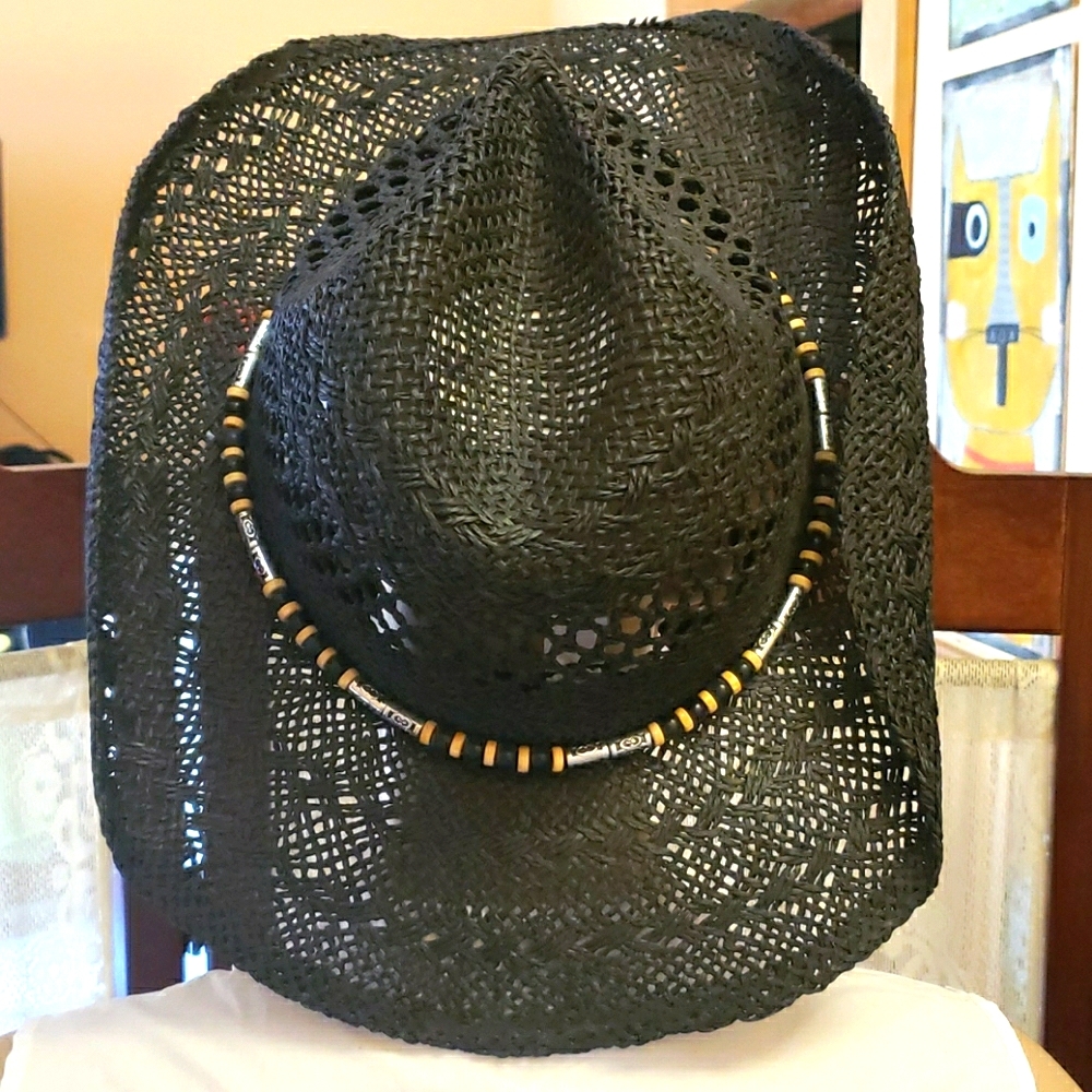 Ladies Eddy Hat Company Cowboy Summer Hat Size S/M